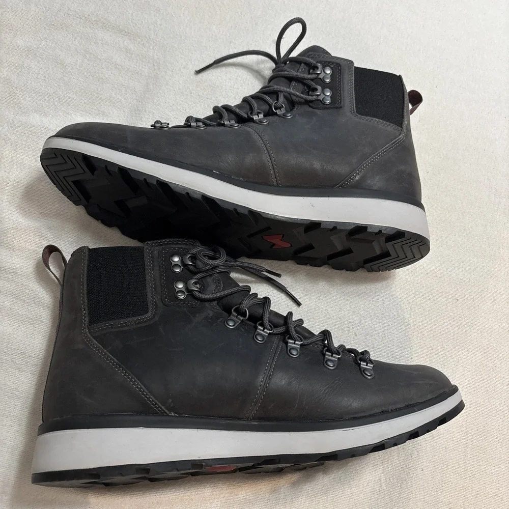 Forsake Davos High Gunmetal Grey Men's Waterproof Premium Leather‎ Boot Size 10